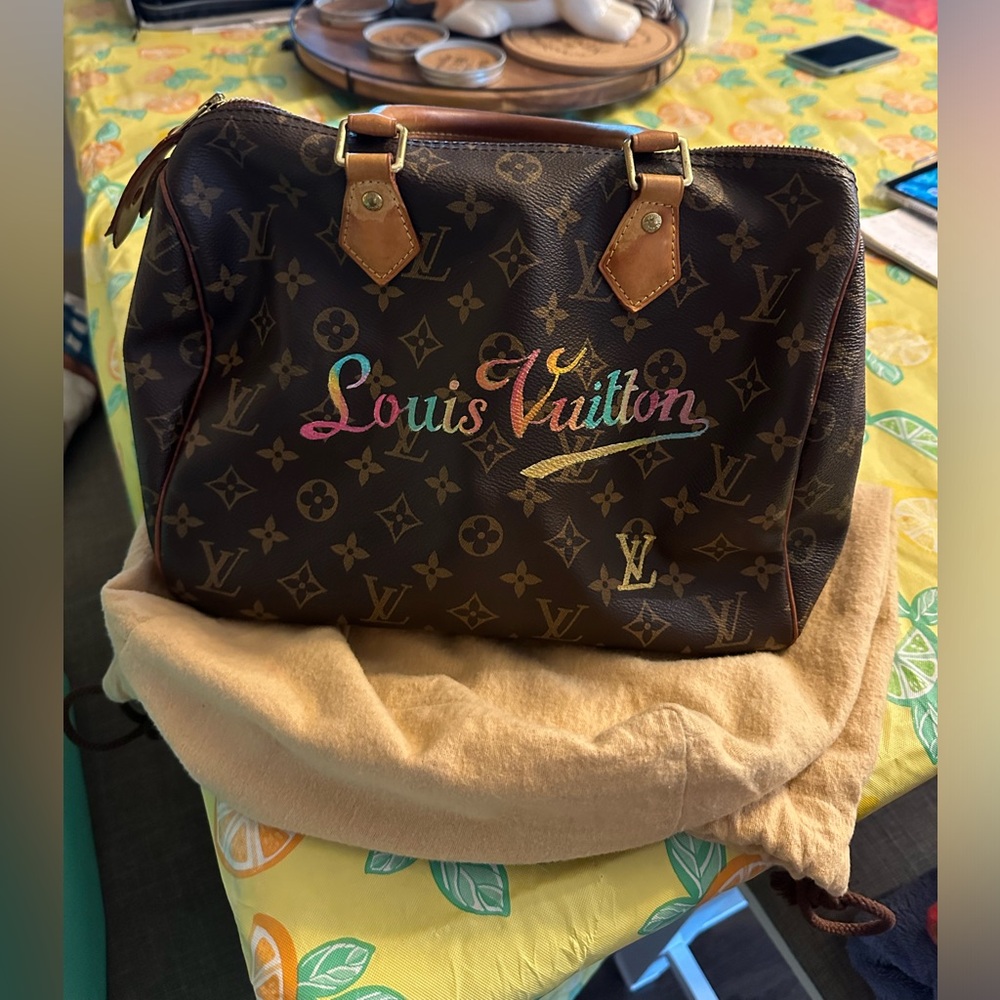 Limited Edition Louis Vuitton Speedy 30 mono